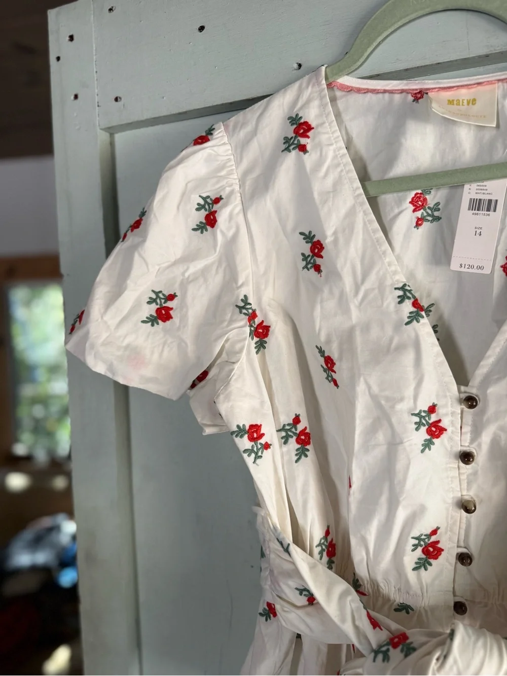 Anthropologie NWT floral top